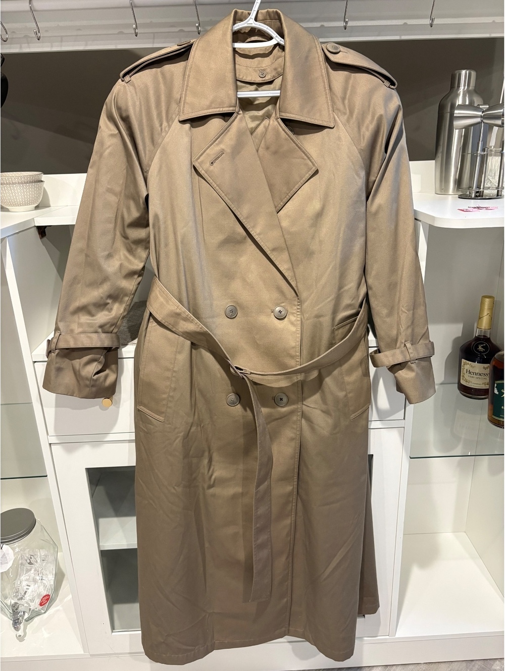 Worthington Size 4 Vintage Trench coat with Thermolite liner